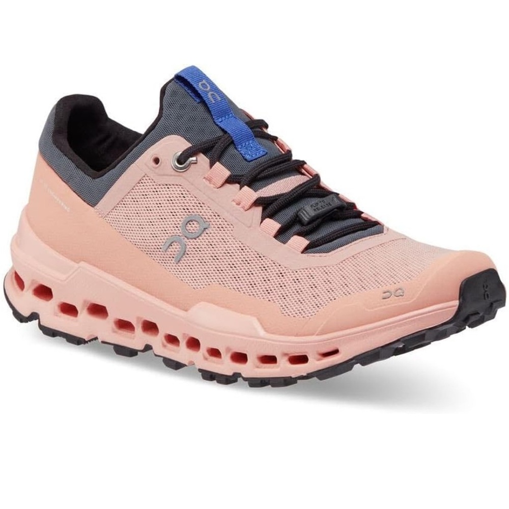 On Running Women's Athletic Shoes in Pink and Black
